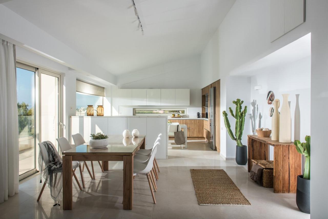 Olea Luxury Suites Heraklion Ano Fortetsa Bagian luar foto